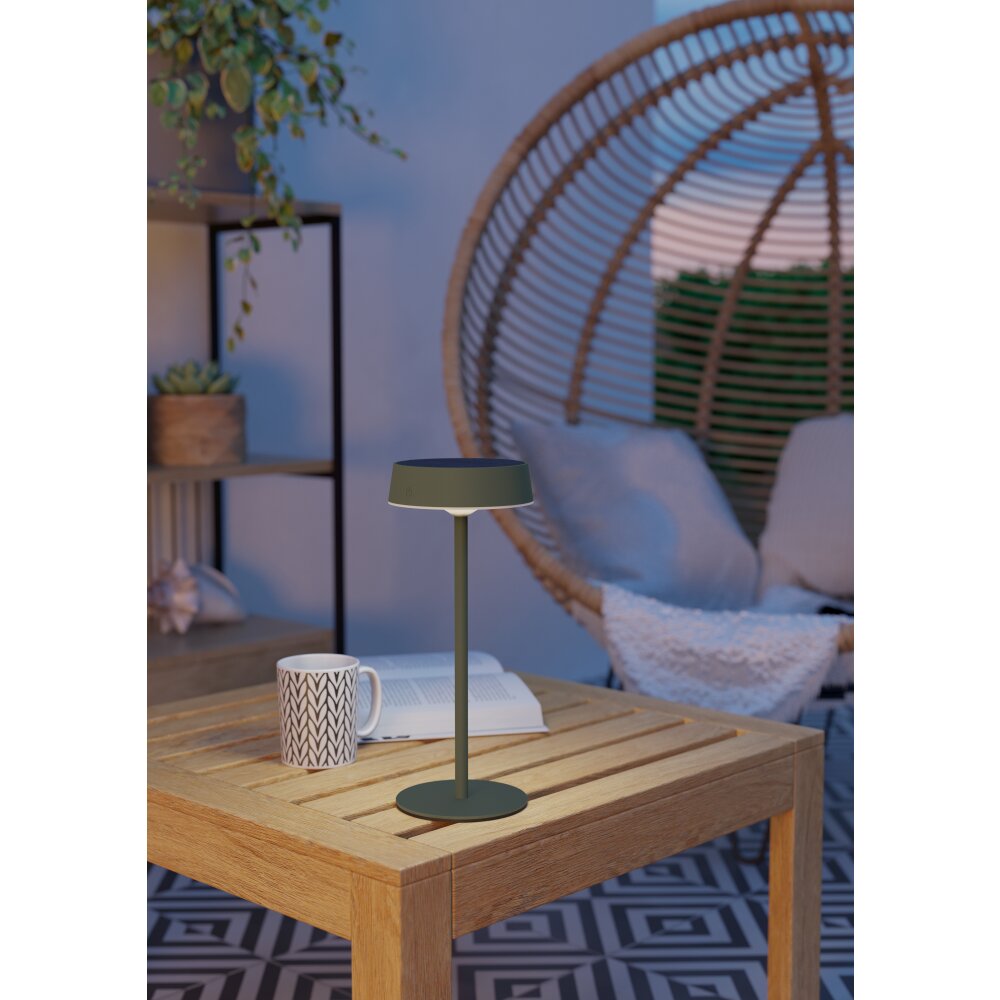 Eglo verlichting SIMERI Tafellamp LED Groen, Afstandsbediening main product photo