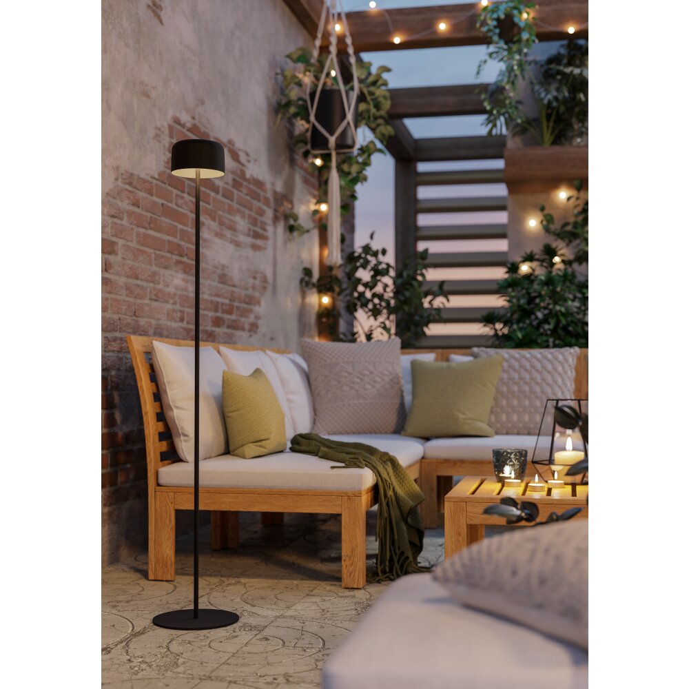 Eglo verlichting ROCCANOVA-L Staande lamp LED Zwart main product photo