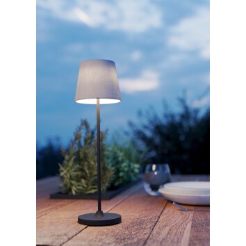 Eglo verlichting LEONERO Tafellamp LED Zwart, Afstandsbediening