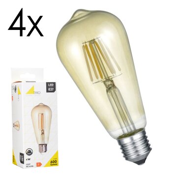Trio verlichting E27 LED 6 Watt warm wit 600 Lumen