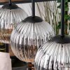 Koyoto Hanglamp, Kogellampje, Hanglamp Natuurlijke kleuren, Zwart, 4-lichts