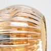 Ripoll Plafondlamp, Kogellampje Amber, 6-lichts