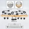Ripoll Hanglamp, Kogellampje, Hanglamp Natuurlijke kleuren, Zwart, 5-lichts