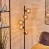 Koyoto Kogellampje, Staande lamp Amber, 5-lichts