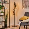 Koyoto Kogellampje, Staande lamp Blauw, Chroom, Goud, Groen, Duidelijk, Koperkleurig, Rookkleurig, 6-lichts