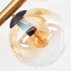 Gastor Plafondlamp, Kogellampje Goud, Zwart, 8-lichts