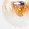 Gastor Plafondlamp, Kogellampje Goud, Zwart, 8-lichts