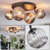 Chehalis Plafondlamp, Kogellampje Rookkleurig, 4-lichts