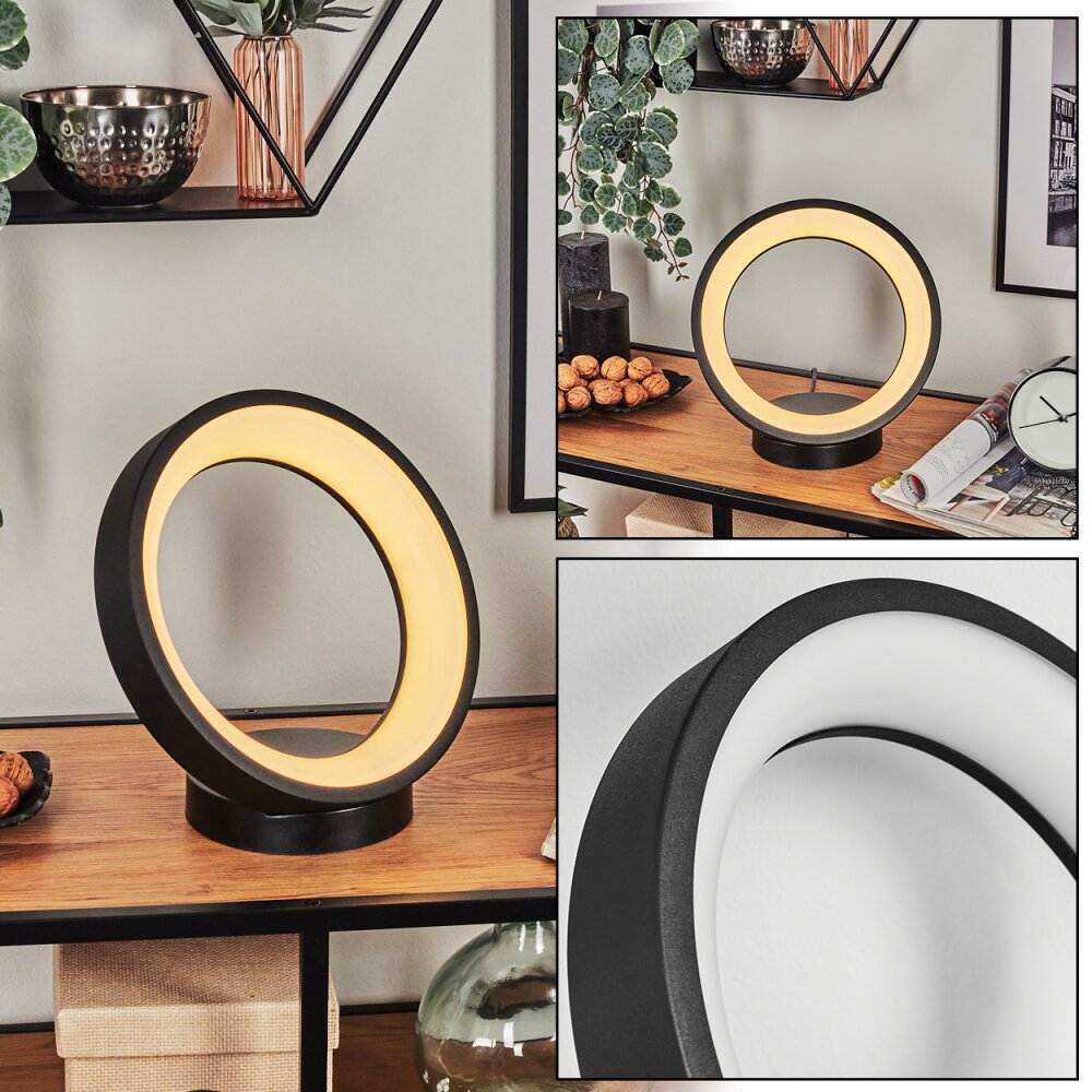 Delor Tafellamp LED Zwart, 1-licht, Kleurwisselaar main product photo