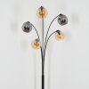Ripoll Kogellampje, Staande lamp Amber, Rookkleurig, 5-lichts