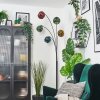 Ripoll Kogellampje, Staande lamp Blauw, Goud, Groen, Koperkleurig, 5-lichts