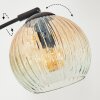 Ripoll Kogellampje, Staande lamp Amber, Duidelijk, Rookkleurig, 5-lichts