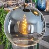 Koyoto Hanglamp, Kogellampje, Hanglamp Blauw, Chroom, Groen, Duidelijk, Koperkleurig, Rookkleurig, 5-lichts