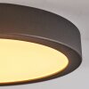 Finsrud Badkamerlamp, Plafondlamp, Paneel LED Zwart, 1-licht Finsrud Badkamerlamp, Plafondlamp, Paneel LED Zwart, 1-licht