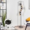 Koyoto Kogellampje, Staande lamp Amber, Duidelijk, Rookkleurig, 6-lichts