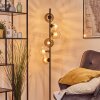 Koyoto Kogellampje, Staande lamp Amber, Duidelijk, Rookkleurig, 6-lichts
