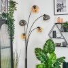 Gastor Kogellampje, Staande lamp Amber, Duidelijk, Rookkleurig, 5-lichts