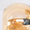 Koyoto Plafondlamp, Kogellampje Goud, Zwart, 3-lichts