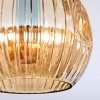 Ripoll Plafondlamp, Kogellampje Goud, Zwart, 3-lichts
