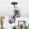 Chehalis Plafondlamp, Kogellampje Rookkleurig, 4-lichts