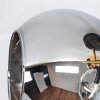 Koyoto Plafondlamp, Kogellampje Goud, Zwart, 3-lichts