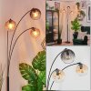 Koyoto Kogellampje, Staande lamp Amber, Duidelijk, Rookkleurig, 3-lichts