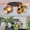 Koyoto Plafondlamp, Kogellampje Blauw, Goud, Groen, Duidelijk, Koperkleurig, 4-lichts