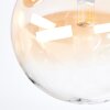 Chehalis Plafondlamp, Kogellampje Goud, Zwart, 3-lichts