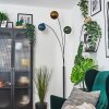 Koyoto Kogellampje, Staande lamp Blauw, Goud, Groen, 3-lichts