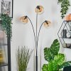 Koyoto Kogellampje, Staande lamp Amber, Duidelijk, 3-lichts