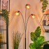 Koyoto Kogellampje, Staande lamp Amber, Duidelijk, 3-lichts