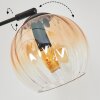 Koyoto Kogellampje, Staande lamp Amber, Duidelijk, 3-lichts