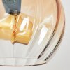 Koyoto Kogellampje, Staande lamp Amber, Duidelijk, 3-lichts