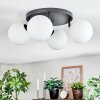 Gastor Plafondlamp, Kogellampje Wit, 4-lichts