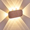Homad Muurlamp LED Roségoud, Wit, 1-licht