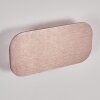 Homad Muurlamp LED Roségoud, Wit, 1-licht