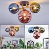 Chehalis Plafondlamp, Kogellampje Goud, Zwart, 3-lichts