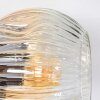 Ripoll Plafondlamp, Kogellampje Amber, Duidelijk, Rookkleurig, 3-lichts