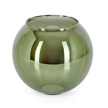 Lampenkap van glas  Koyoto Reserve glas, reserveonderdeel 15 cm Groen