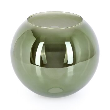 Glazen lampenkap  Koyoto Reserve glas, reserveonderdeel 25 cm Groen