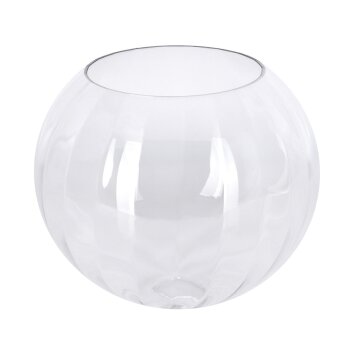 Glazen lampenkap  Koyoto Reserve glas, reserveonderdeel 25 cm Duidelijk