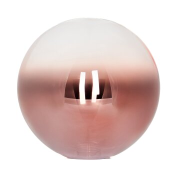 Lampenkap van glas  Chehalis Reserve glas, reserveonderdeel 15 cm Duidelijk, Koperkleurig