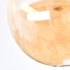 Chehalis Plafondlamp, Kogellampje Goud, Zwart, 3-lichts