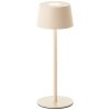 Briljante lampen Jona Tafellamp LED Beige, 1-licht