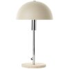 Paddestoel lamp  Briljante lampen Lillian Tafellamp Beige, Zilver, 1-licht