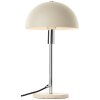 Paddestoel lamp  Briljante lampen Lillian Tafellamp Beige, Zilver, 1-licht