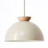 Briljante lampen Nalam Hanglamp Beige, 3-lichts