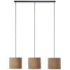 Briljante lampen Tony Hanglamp Zwart, 3-lichts