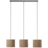 Briljante lampen Tony Hanglamp Zwart, 3-lichts
