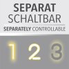 Paul Neuhaus Verlichting CONNI Hanglamp LED Zwart, 2-lichts